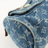 Louis Vuitton Monogram Denim Neo Speedy Boston Bag Blue M95019