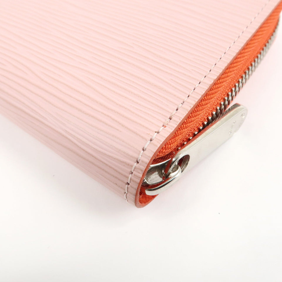 Louis Vuitton Epi Zippy Wallet Rose Ballerine M67266