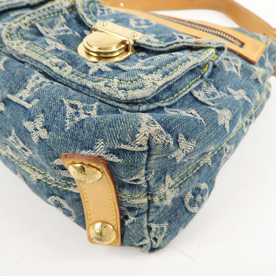 Louis Vuitton Monogram Denim Baggy PM Shoulder Bag M95049