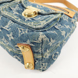 Louis Vuitton Monogram Denim Baggy PM Shoulder Bag M95049