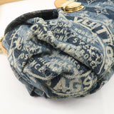 Louis Vuitton Monogram Denim Mini Pleaty Raye Shoulder Bag M95333