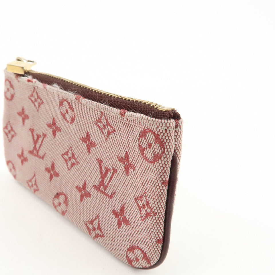 Louis Vuitton Monogram Mini Pochette Cles Coin Case Cerise M92238