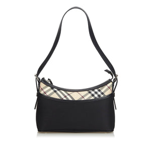 Burberry Black Nylon Fabric Shoulder Bag United Kingdom