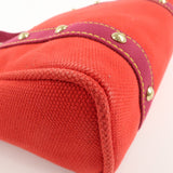 Louis Vuitton Antigua Cabas MM Tote Bag Hand Bag Rouge M40034