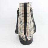 Burberry Tote Bag Beige Canvas (SHC1-15959)