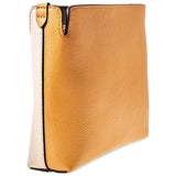 Burberry Ladies Clutch Belt Bag Beige/Yellow Mrais Lth Bicol Medium Clutch