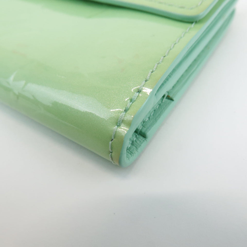 Louis Vuitton Monogram Vernis Ludlow Wallet Lime Green