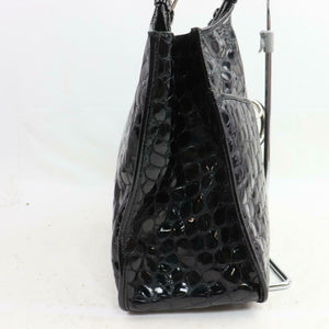 Brand Inspired Christian Dior Tote Bag Black Enamel (SHC1-14408)