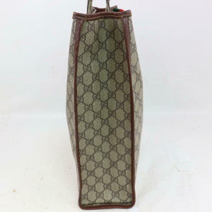 Gucci Tote Bag Brown PVC (SHC1-15132)