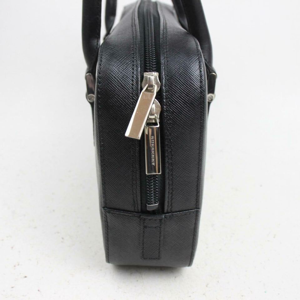 Brand Inspired Burberry Shoulder Bag Black Leather (SHC7-10089)