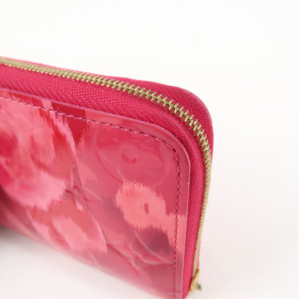 Louis Vuitton Monogram Vernis Ikat Flower Zippy Coin Purse M90030