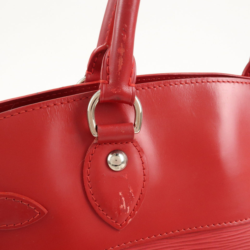 Louis Vuitton Epi Leather Passy PM Tote Bag Rouge M5926E