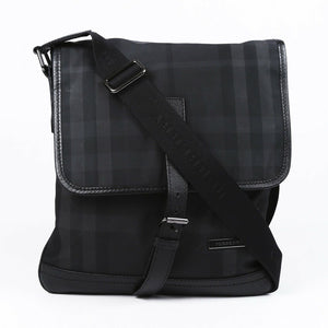 Burberry London Check Nylon Messenger Bag