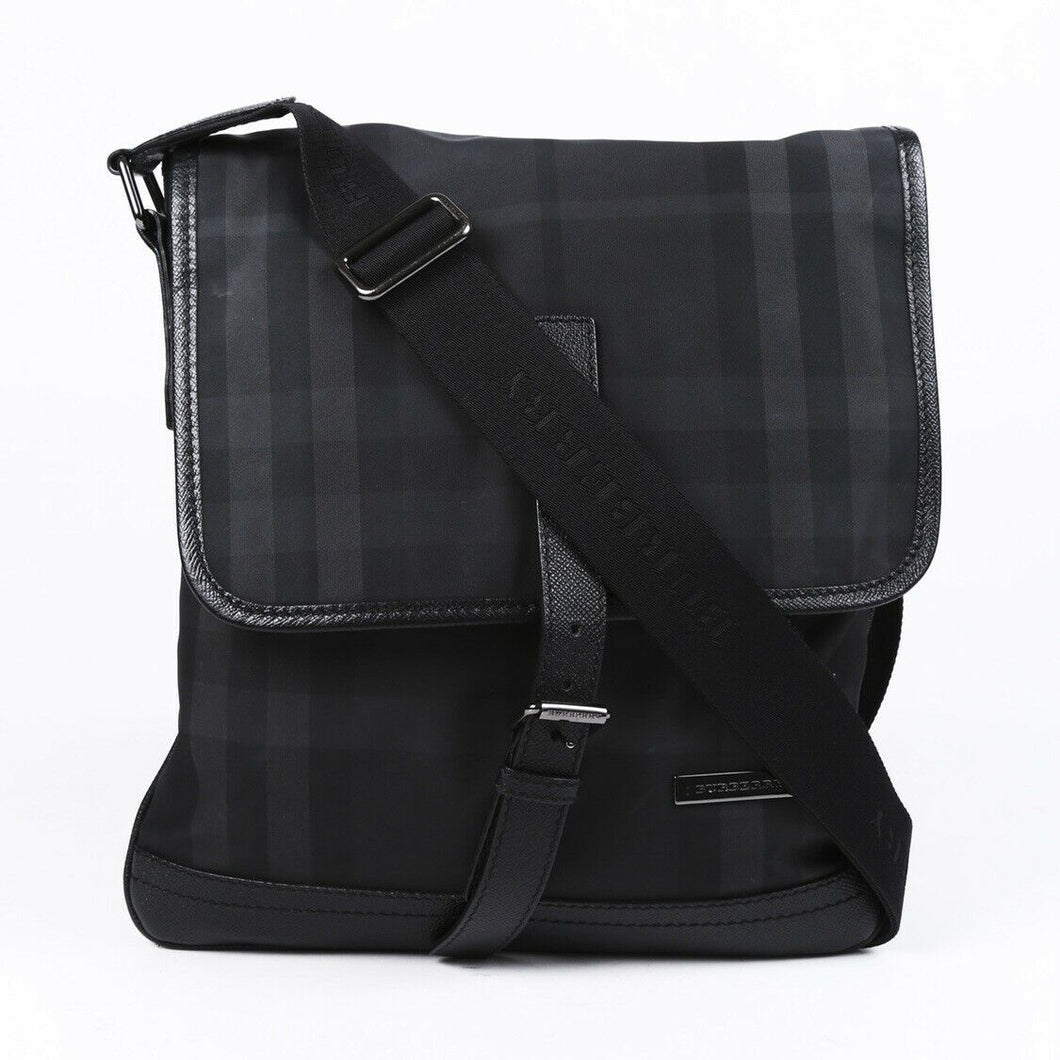 Burberry London Check Nylon Messenger Bag
