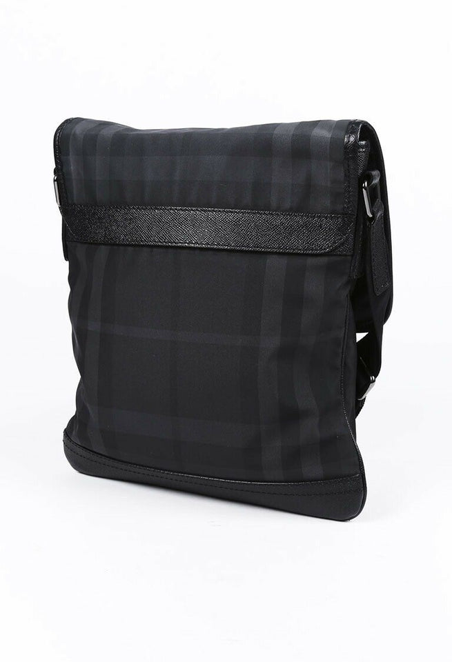 Burberry London Check Nylon Messenger Bag