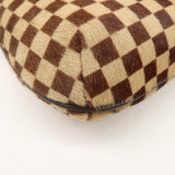 Louis Vuitton Damier Sauvage Tiger Hand Bag Brown M92132