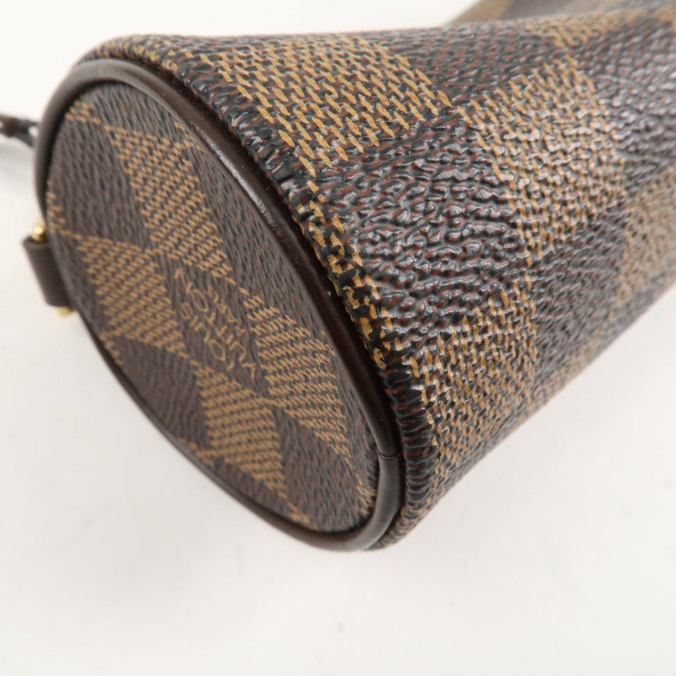 Louis Vuitton Damier Mini Pouch for Papillon Bag Brown