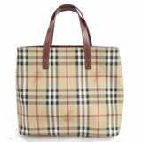 Brand Inspired Burberry London Tote Bag Beige PVC (SHC1-15584)