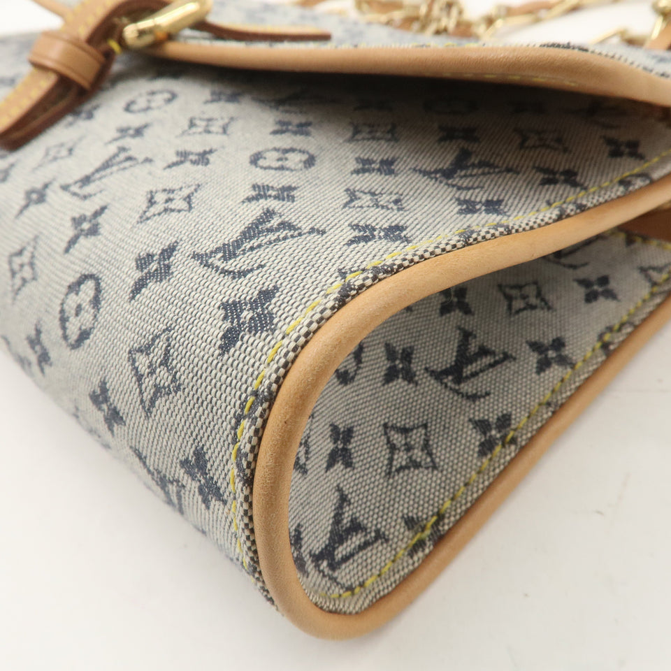 Louis Vuitton Monogram Mini Camille Shoulder Bag Blue M92002