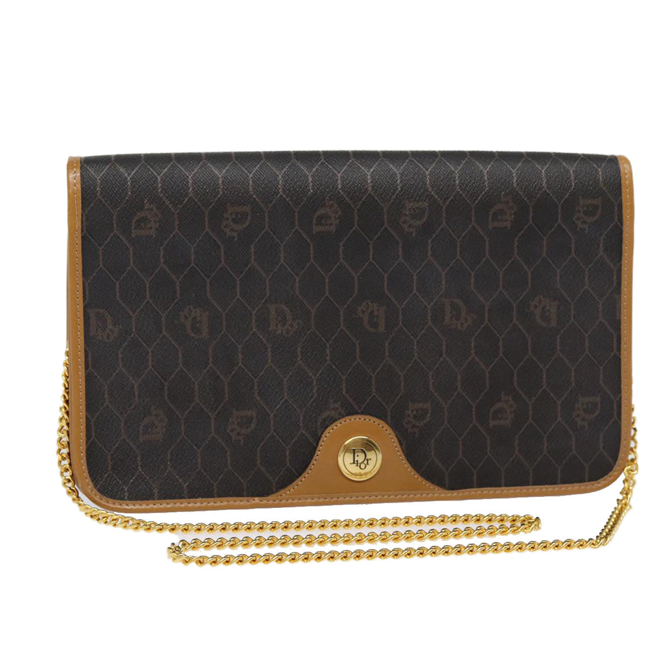 Dior Honeycomb  Canvas Shoulder Bag