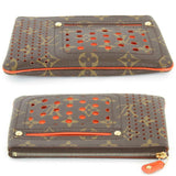 Louis Vuitton Pochette Zippée  Canvas Clutch Bag