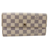 Louis Vuitton Azur Canvas Sarah GM Long Wallet LV-W1110P-A004