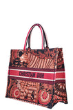 CHRISTIAN DIOR Book Tote Large Tiger Pink