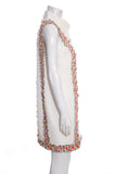 Chanel White Sleeveless Dress SZ 40