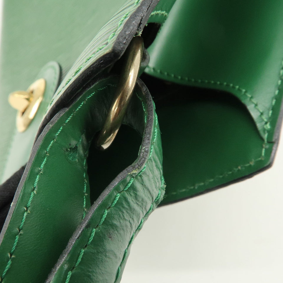 Louis Vuitton Epi Cluny Shoulder Bag Borneo Green M52254