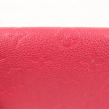 Louis Vuitton Monogram Empreinte Portefeuille Emily HotPink M62371