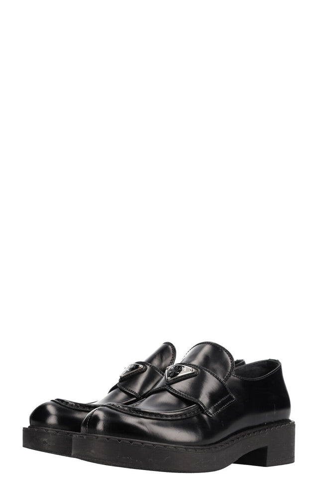 PRADA Chocolate Loafers Black