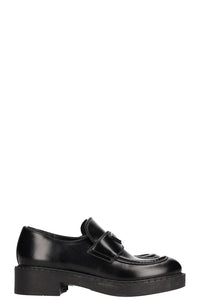 PRADA Chocolate Loafers Black