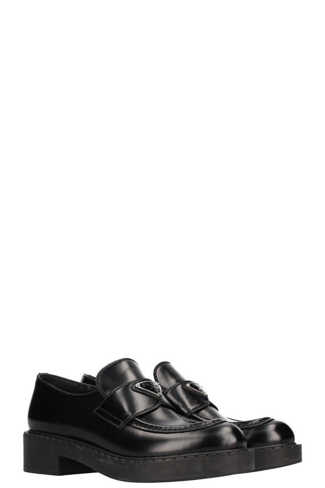 PRADA Chocolate Loafers Black