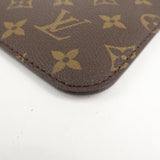Louis Vuitton Monogram Pouch for Neverfull MM Brown