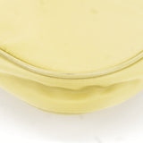 Prada Logo Nylon Leather Chain Shoulder Bag Yellow BR0104