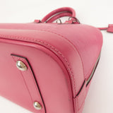 Louis Vuitton Epi Alma PM Hand Bag Fuchsia Pink M40490