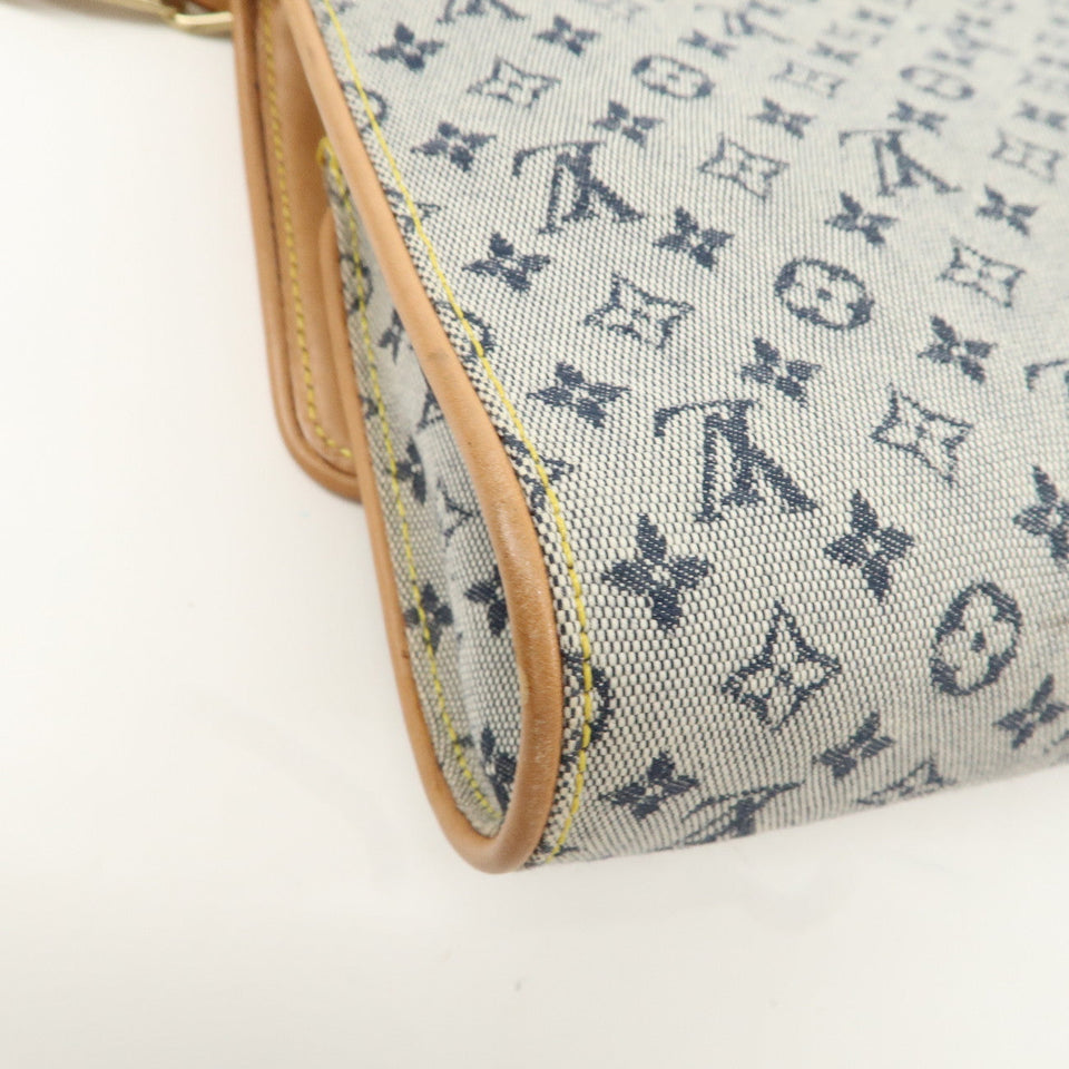 Louis Vuitton Monogram Mini Camille Shoulder Bag Blue M92002