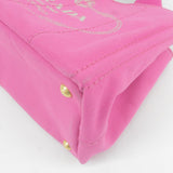 Prada Canapa Mini Canvas Tote Bag Pink BN2439