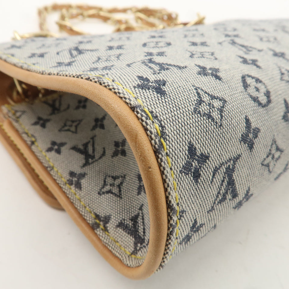 Louis Vuitton Monogram Mini Camille Shoulder Bag Blue M92002