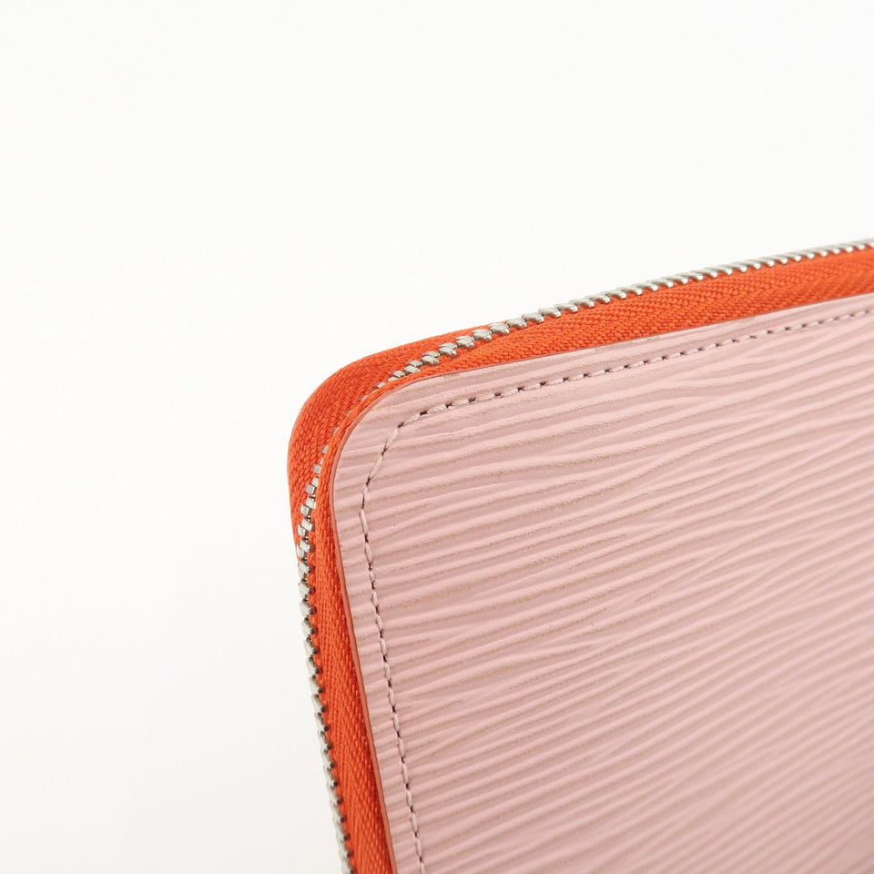 Louis Vuitton Epi Zippy Wallet Rose Ballerine M67266