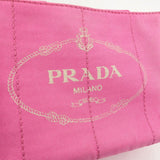 Prada Canapa Canvas 2 Way Shoulder Bag Hand Bag Pink 1BG642