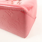 Louis Vuitton Monogram Vernis Lead PM Hand Bag Framboise M9132F