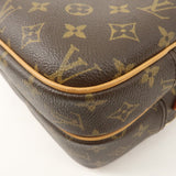 Louis Vuitton Monogram Reporter PM Shoulder Bag Brown M45254