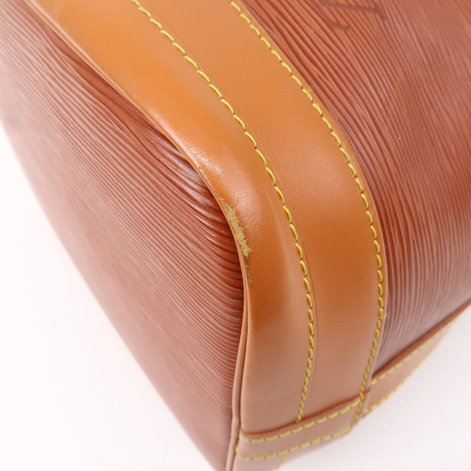 Louis Vuitton Epi Noe Bi-Color Shoulder Bag Kenya Brown M44028