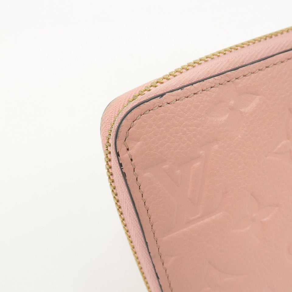 Louis Vuitton Monogram Empreinte Zippy Wallet Rose Poudre M64090