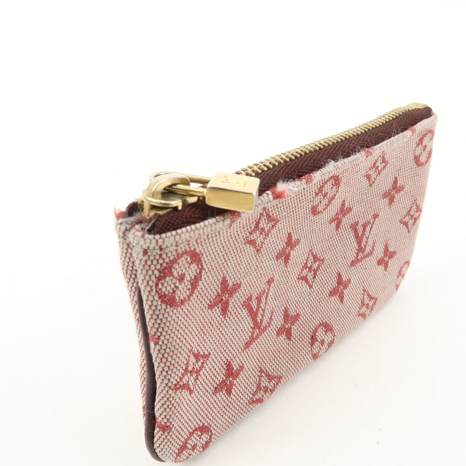 Louis Vuitton Monogram Mini Pochette Cles Coin Case Cerise M92238