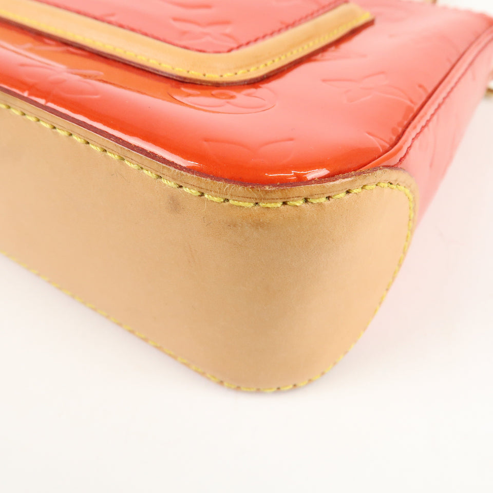 Louis Vuitton Monogram Vernis Mallory Square Shoulder Bag M91295