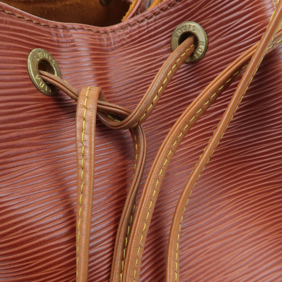 Louis Vuitton Epi Noe Shoulder Bag Kenya Brown M44003