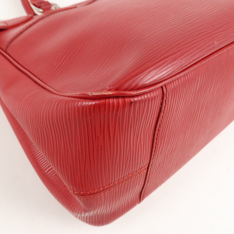 Louis Vuitton Epi Leather Passy PM Tote Bag Rouge M5926E