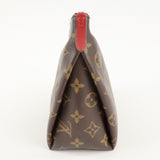 Louis Vuitton Monogram Pallas Beauty Case Brown Red M64123